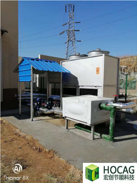 2020中电莱州天齐山风电SVG配电室空水冷却系统改造