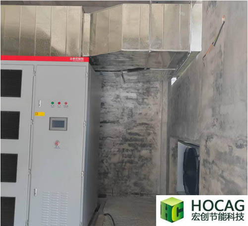 2023潍坊凝石山水水泥有限公司高压变频器室空水冷却系统改造